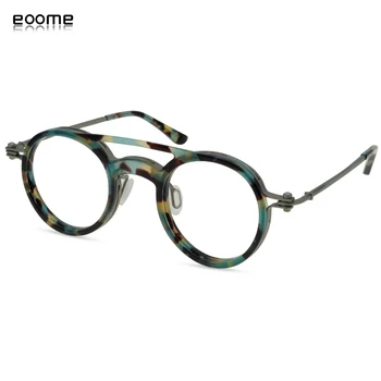

Eoome's original Handmade Vintage Optical Eyewear Fast Delivery Fashion Designer Korea Style New Style Make Lens Best Quality