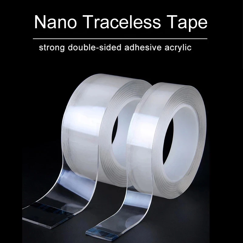 Nano-Tape Tap-Gel-Sticker Kitchen Sink Bathroom Double-Sided Waterproof Traceless 