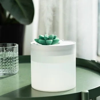 

800ML Lotus Humidifier Desktop Diffuser USB Aroma Diffuser Protable Humidifier Mini Mist Maker For Home Office Car