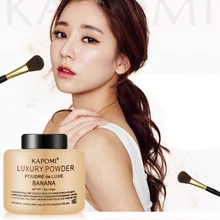 Контроль масла свободная рассыпчатая пудра для гладкой кожи пудра для лица, макияж Прозрачная основа Косметика для макияжа