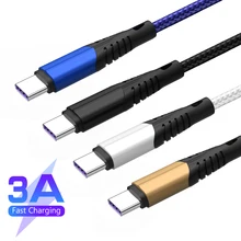 3a tipo c cabo usb cabo de carregamento rápido cabo do telefone móvel cabo usb c tipo-c cabo para huawei companheiro 40 30 p30 p20 p10 pro honra 10 nova