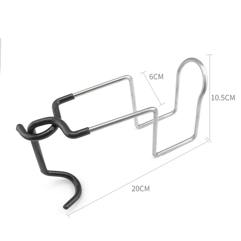 Подстаканники крюк Открытый Многофункциональный Кемпинг из нержавеющей стали 20*6*10 см прочный
