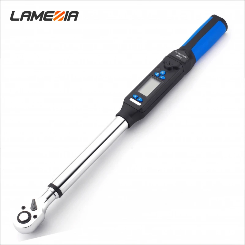 

LAMEZIA 1.5-200NM Digital Display Torque Wrench Professional Adjustable Rotary Spanner For Bicycle Repair Hand Tool