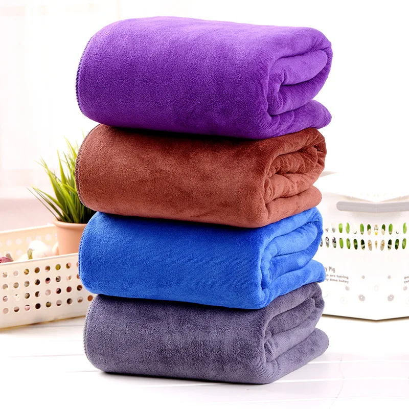 Extra large 120X200cm microfiber bath towel-super absorbent, soft and quick-drying, multi-purpose travel, sports, beauty salon 4