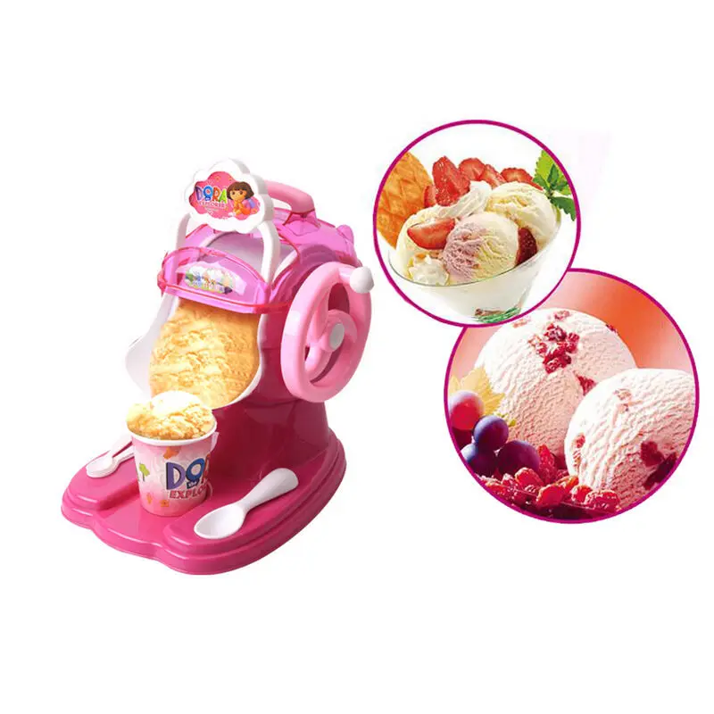  Genuine Dora Ice Cream Machine GIRL'S Model Mini Kitchen Tableware Play House Toys Children 3-6-Yea - 4000460381188