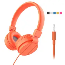 

Foldable Retractable Solid Color Wired Headphone Heavy Bass Music Gaming Headset