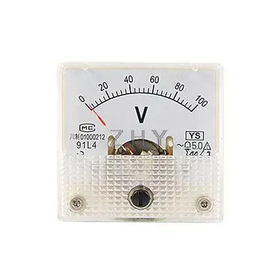 

Square AC 0-100V Analog Volt Panel Meter Mini Voltmeter