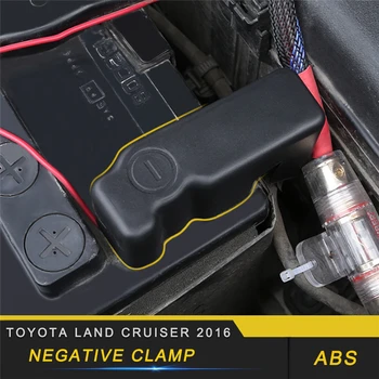 

For Toyota Land Cruiser 200 2016-2018 Car Battery Power Electrode Protector Negative Clamp Terminal Cover Shell