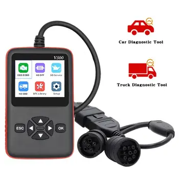 

Car Doctor Full OBD2 Scanner V500 OBDII Engine Error Code Reader Car Diagnostic Tool Automotive Scanner Engine Analyzer Tool