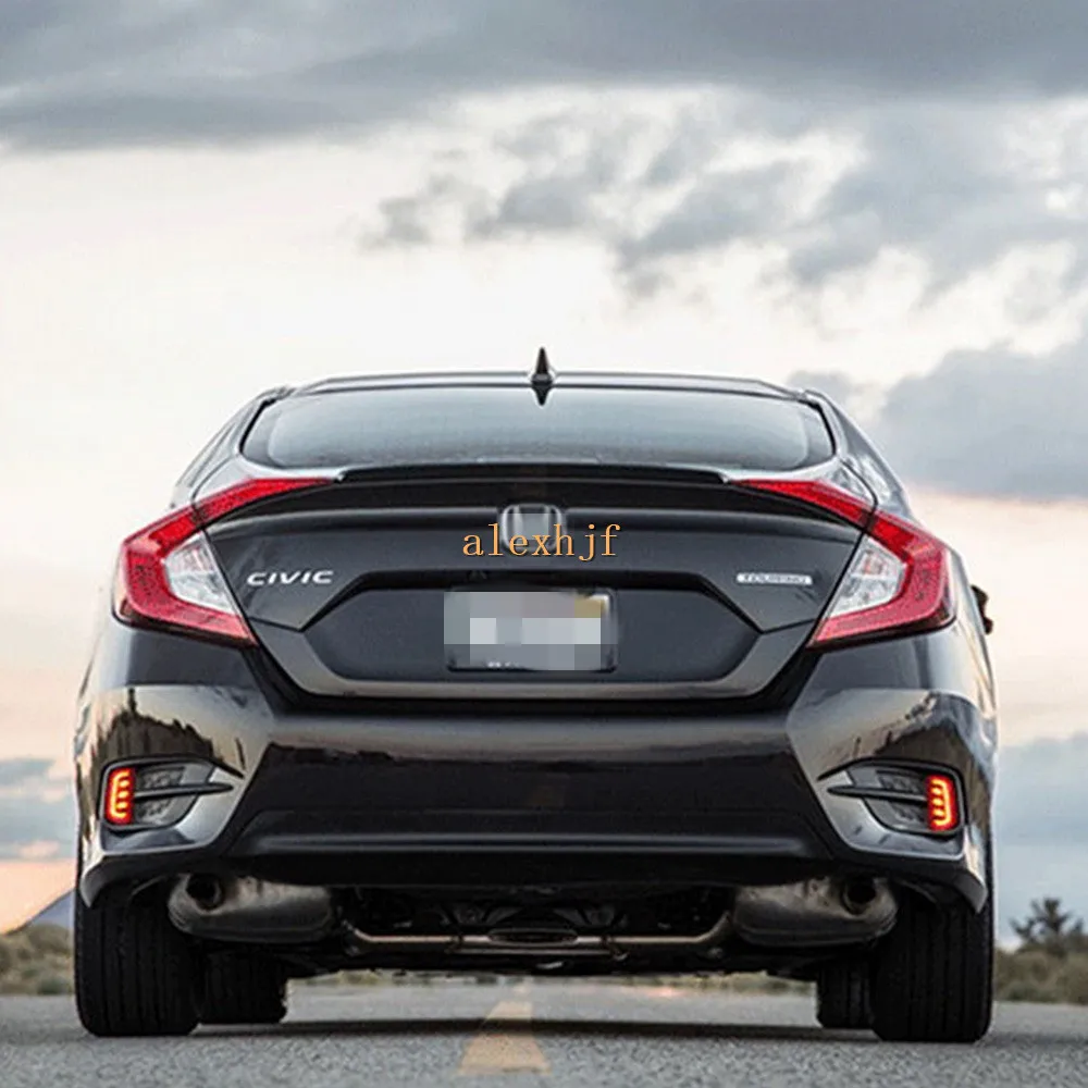 July King светодиодный светильник направляющий тормозной s Чехол для Honda Civic 10th 2016 2018