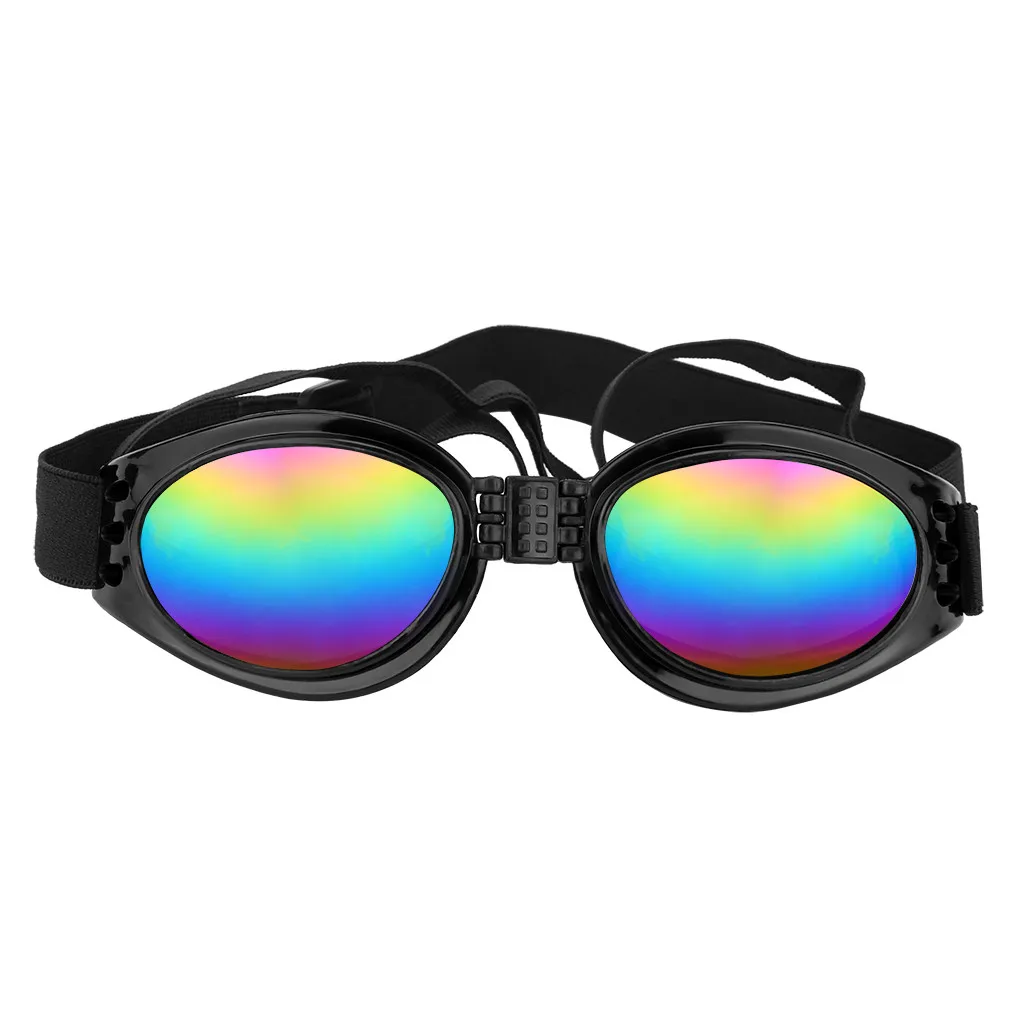 Модные очки красивые очки для собаки защита для глаз водонепроницаемые солнечные очки для домашних животных аксессуары для собак дропшиппинг#91345 - Цвет: A