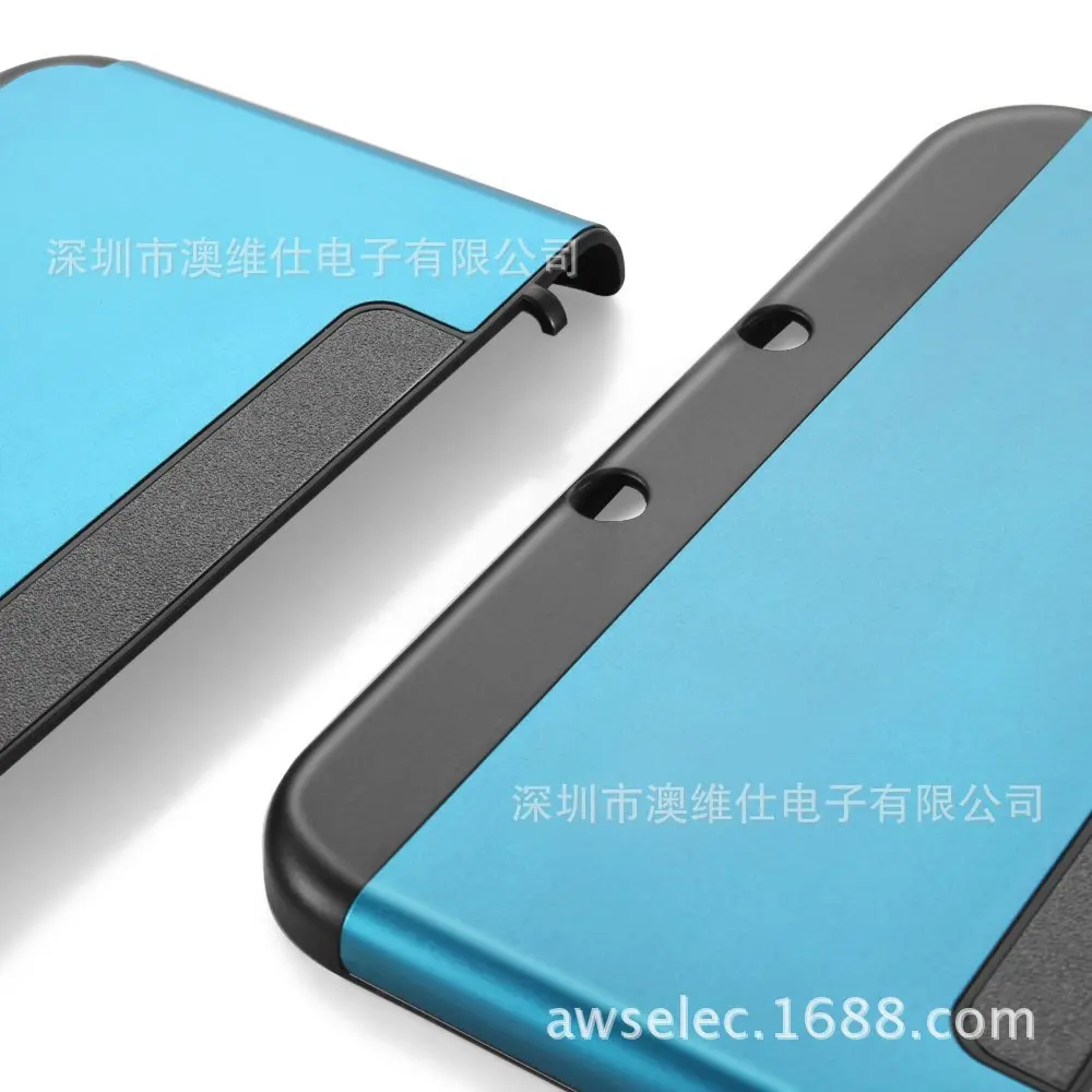Напрямую от производителя продажи nintendo 3DS LL металлический защитный чехол 3DS XL Разделение Тип Пластик Алюминий Чехол 9-Цвет