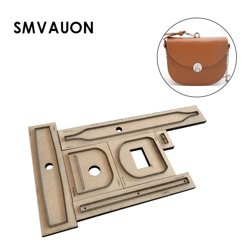 

Leather Cutter Bags Wooden Cut Dies DIY Handcraft Leather Punch Tool Knife Mold Suitable For Common Die-Cutting Machines