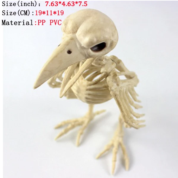 High quality Animal Skeleton toy Trinkets Halloween animal Skeleton decoration Bones house fashion artwork Party Decoration