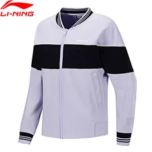 Li-Ning женский баскетбольный свитер BAD FIVE свободный крой 82% хлопок 18% полиэстер подкладка удобная спортивная куртка AWDP362 WWW1033