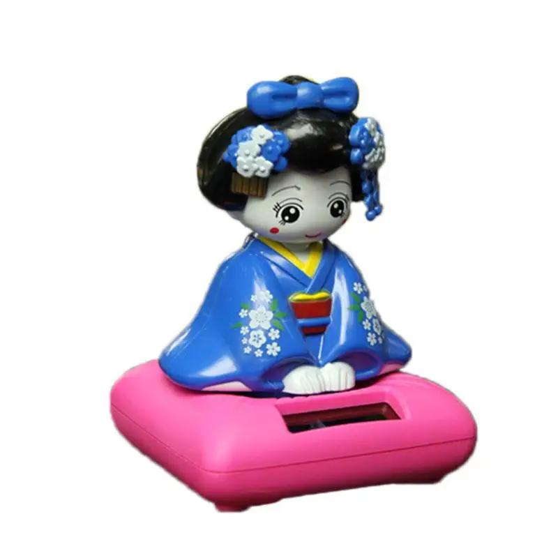 Нет солнечной энергии поплавок игрушка фигурка Nohohon японское кимоно Maiko Гейша