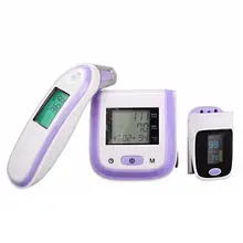 Светодиодный пульсоксиметр, Детский термометр, измеритель кровяного давления на запястье, Новинка премиум-класса