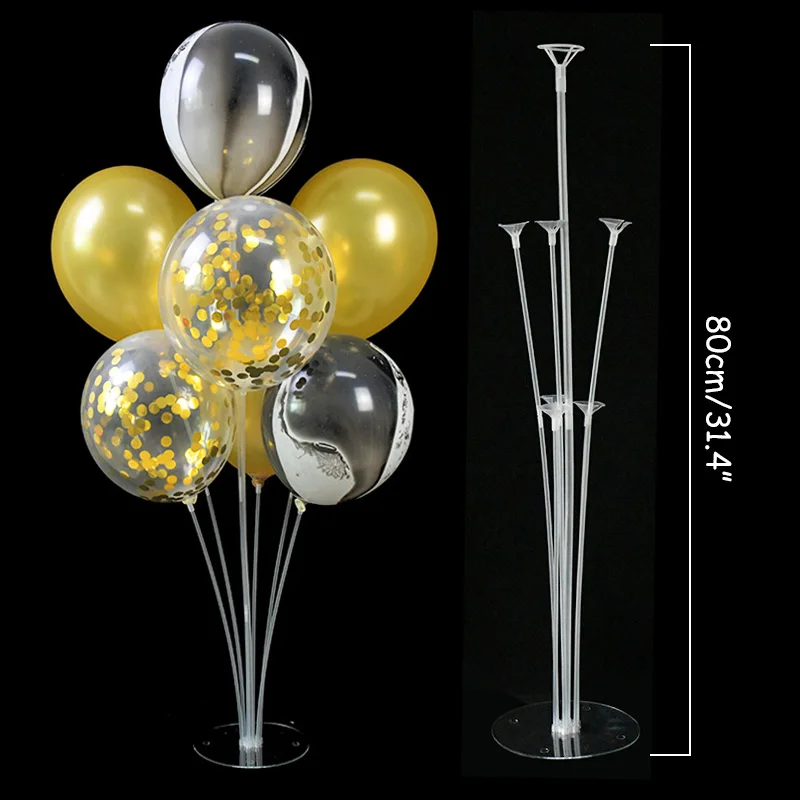 1 Set LED Light Balloon Column Support Display Stand Table Floating Birthday Wedding Party Decor Balloons Holder Stick Accessory 1 Set LED Light Balloon Column Support Display Stand Table Floating Birthday Wedding Party Decor Balloons Holder Stick Accessory