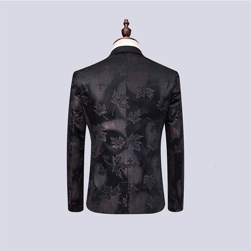 Высокое качество костюм мужской бренд Slim Fit Повседневная мужская рубашка в полоску мужской костюм 3 шт. костюм Homme свадебный смокинг жениха Плюс Размер 6XL
