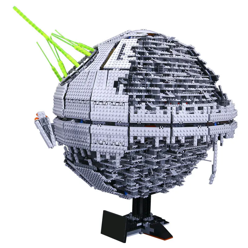 Tanie 05035 05063 seria gwiezdnych wojen UCS Death Star edukacyjne do budowania bloki cegły zabawki kompatybilne legoinglys 10143 10188 75159