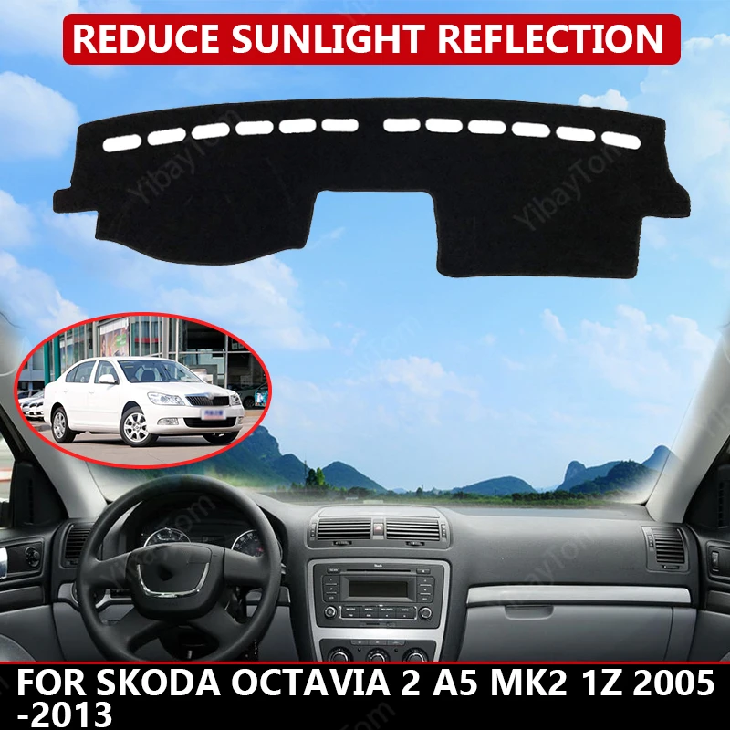 

Коврик для приборной панели Skoda Octavia 2 MK2 1Z 2005-13