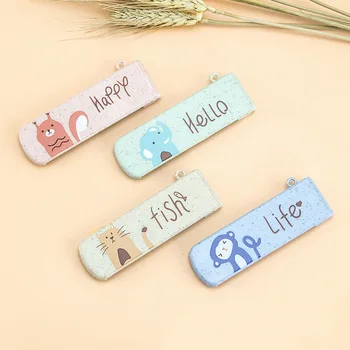 

1PC Cute Cartoon Folding Comb with Mirror Hair Brushes for Baby Girls Travel Accessories Portable Folding Mini Combs