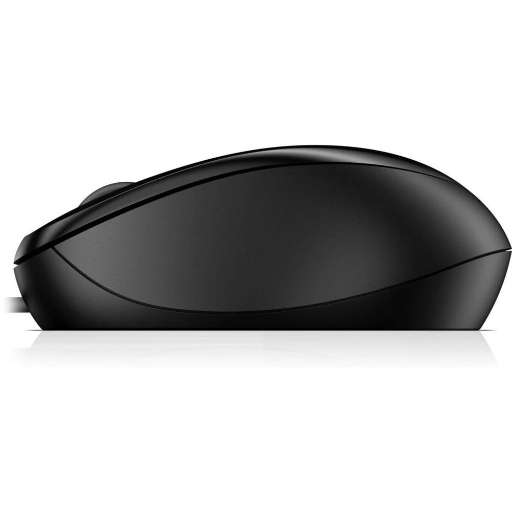 Мышь HP 1000 черный оптическая USB(3but