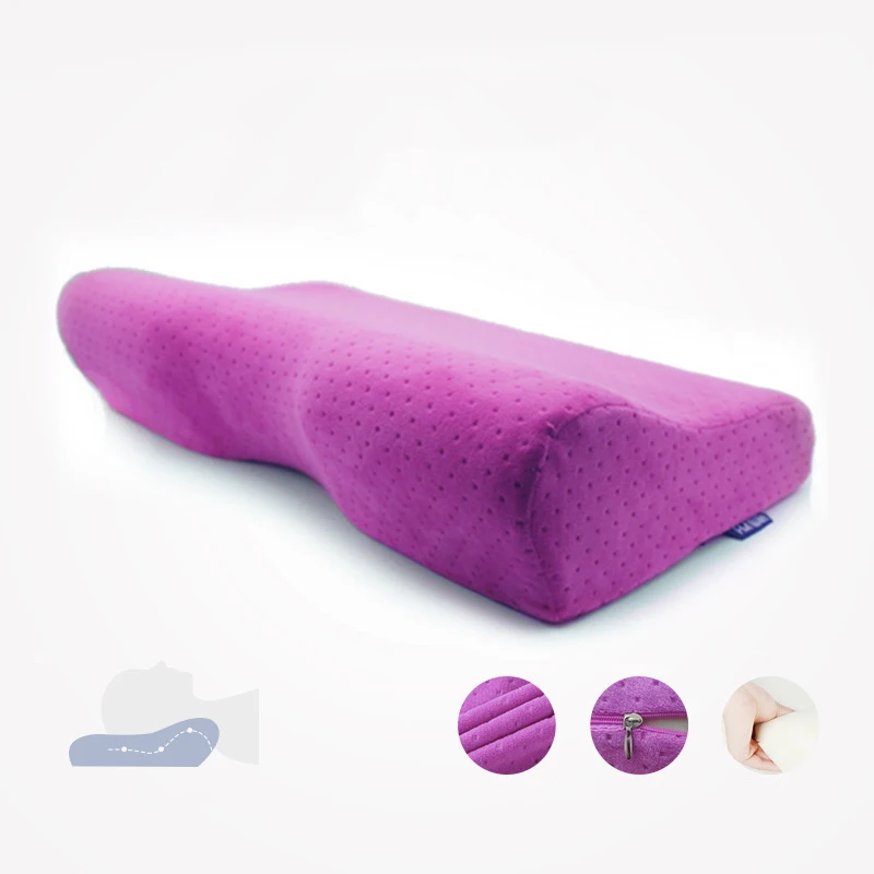 Memory Foam постельные принадлежности защитная подушка для шеи медленный отскок Подушка-бабочка здоровья затылочный шейный размер в 50*30 см