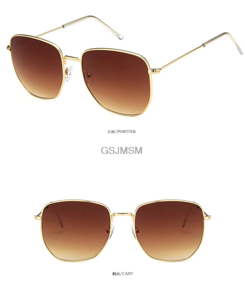 Fashion Metal Irregular Glasses Frame Women's Brand Design Retro Big Box Square Frame Student Literary Glasses Armacao De Oculos