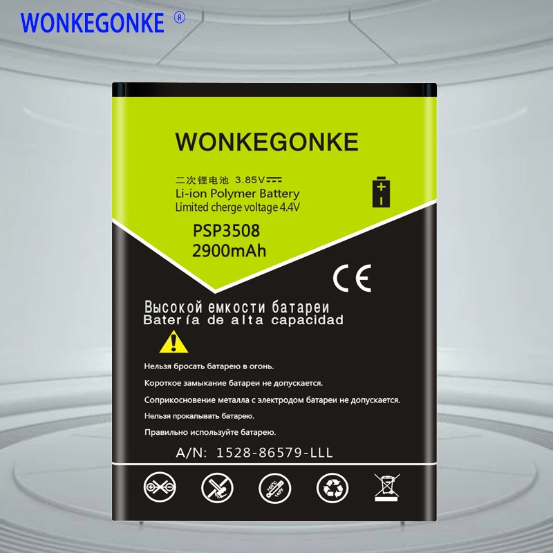 WONKEGONKE PSP3508 для Prestigio wise P3 DUO аккумулятор|Аккумуляторы мобильных телефонов| |