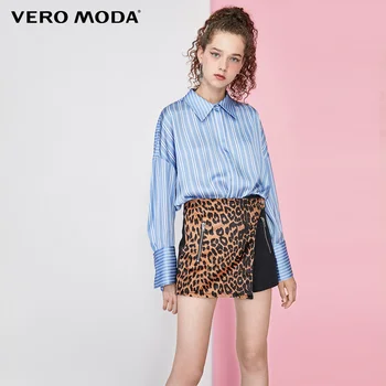 

Vero Moda Women's Street Leopard Patch Denim Shorts | 319343515