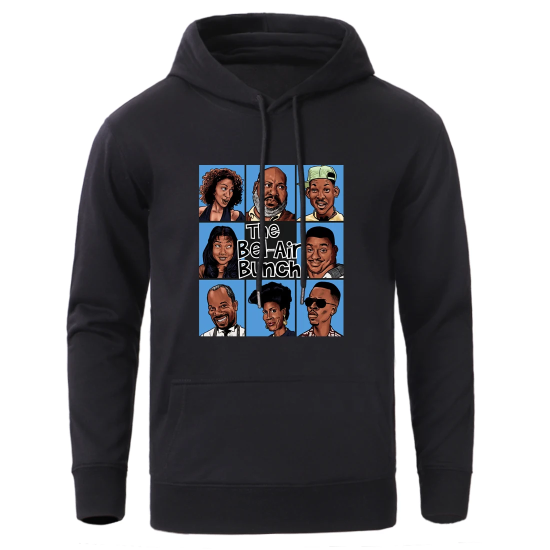 

Fashion New Print Man Winter Fleece Hoodies Sweatshirts 2020 Man Loose Fit Hooded Tracksuits Plus New Outdoor Hip Hop Streetwear