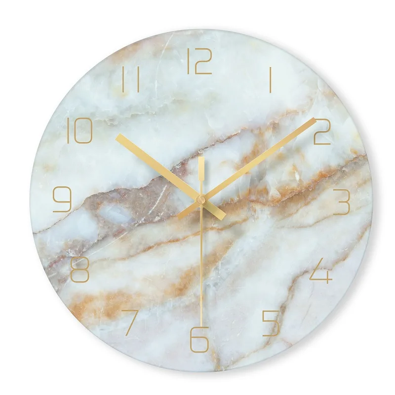 Nordic Silent Wall Clock Modern Design Creative Side Modern Unique Wall Clocks Watch Kids Reloj Cocina Home Decoration YY60WC