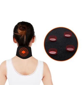 

Health Care Neck Support Massager 1Pcs Tourmaline Self-heating Neck Belt Protection Spontaneous Heating Belt Body Massager