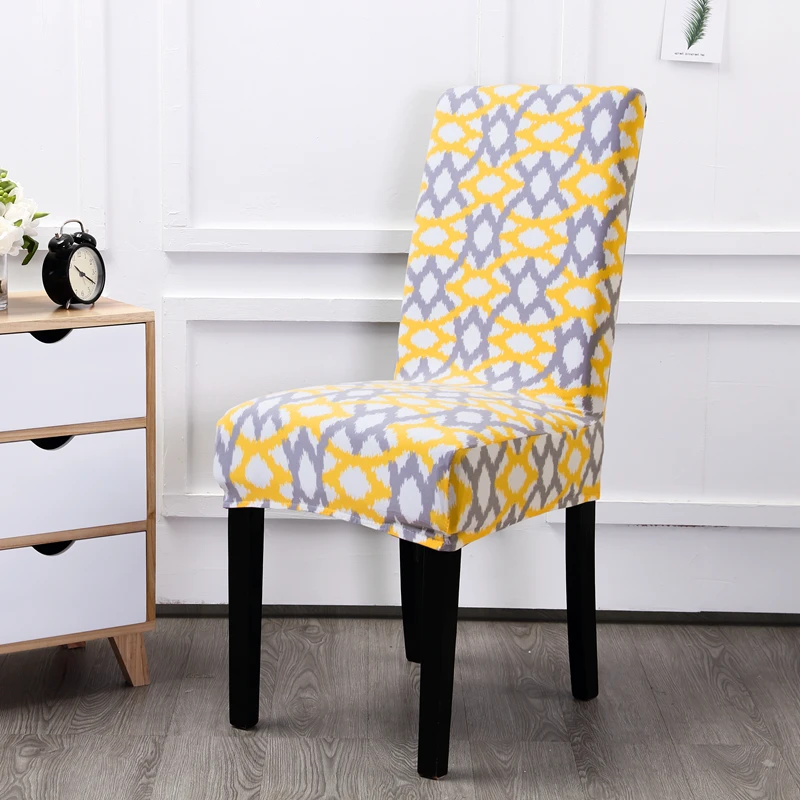 Elastic Printed Kitchen Chair Cover 23 Chair And Sofa Covers