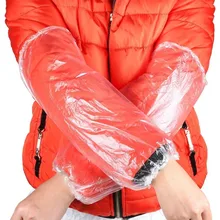 Новые продукты фильм красота 100 штук пластиковая куртка стиль мальчик рукав украшение одноразовый нарукавник водонепроницаемый