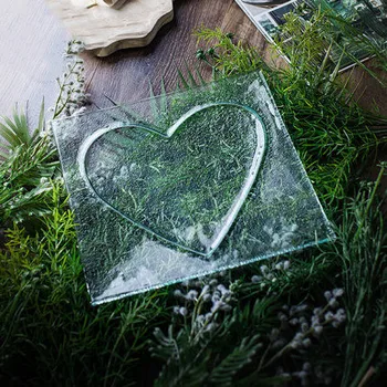 

Nordic Living Room Glass Plate Candlestick Accessories Decoration Flat Plates Fruit Dish Salad Tray Cake Container Fish Dishes C