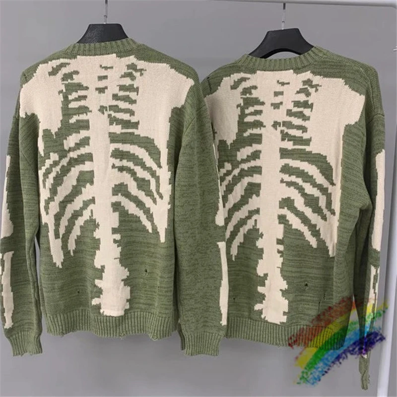 skeleton sweater mens