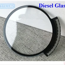 Для Disel DZ часы с переливом из черного стекла DZ4297/4375/4341