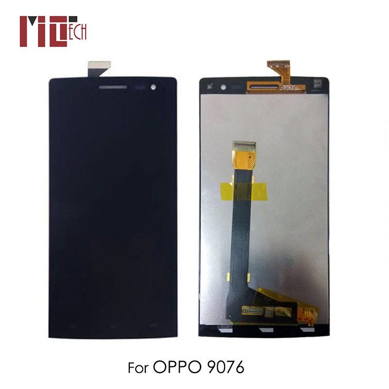 

LCD Display For OPPO Find 7 x9076 9076 Touch Screen Digitizer Assembly Replacement Parts Black No Frame High Quality 100% Tested