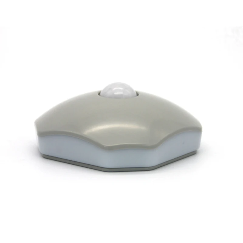 LED Human Motion Sensor Body Auto-sensing Night Light Cute Multi Colored Safe
