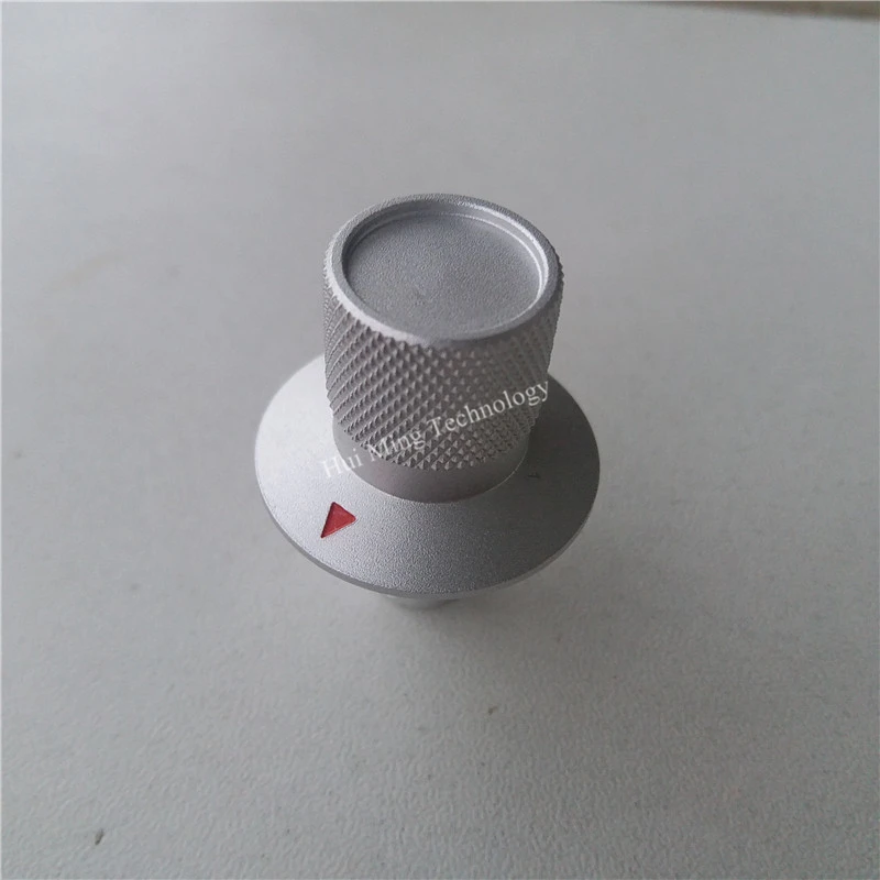2pcs aluminum knob potentiometer knob 27*34.5*6mm Sandblasting knob D