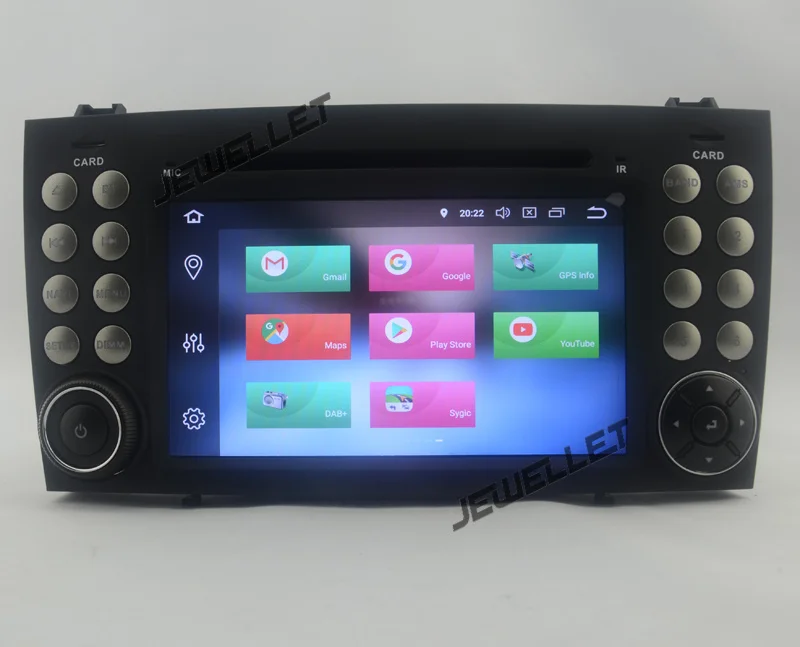 Восьмиядерный ips экран Android 9,0 автомобильный DVD gps Радио Навигация для Benz SLK R171 2004-2010 с 4G/Wifi DVR OBD зеркальное соединение