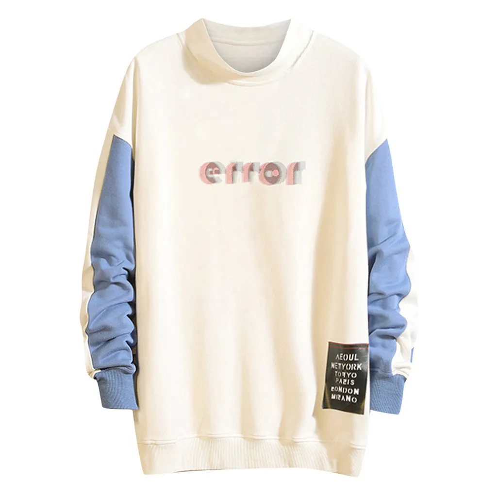 

Men's Autumn Winter Casual Long Sleeve Hooded Top Blouse hoodies sweatshirt sudadera hombre толстовка мужская hoodie streetwear