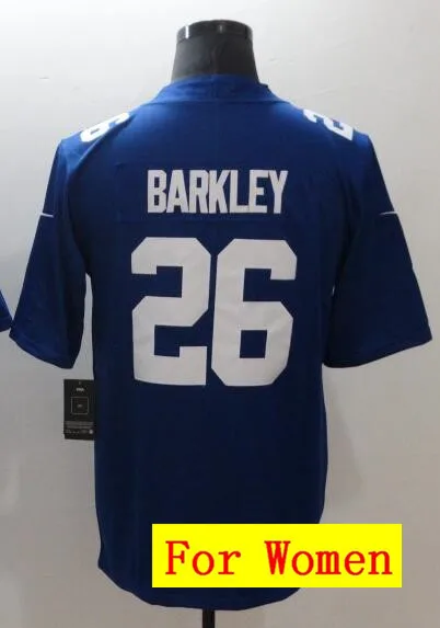 giants men wo men youth kids th New York Daniel Jones 8 Odell Beckham Jr. 13 Eli Manning 10 Saquon Barkley 26 jersey - Цвет: As photo