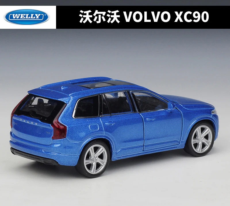 WELLY Diecast 1:36 VOLVO XC90 внедорожник высокий симулятор модель автомобиля металлический