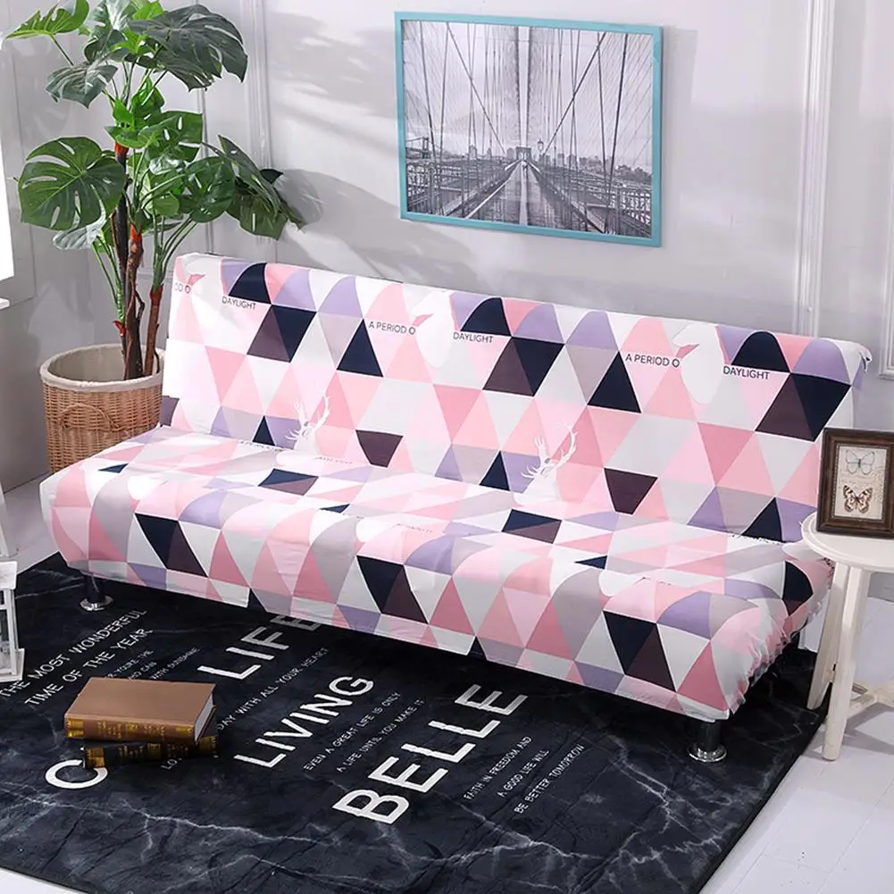 

Printed Stretch Sofa Covers Deer Slipcover Protector seat Couch Cover 2/3/4-seater No Armrest Chair Cover for Living Room