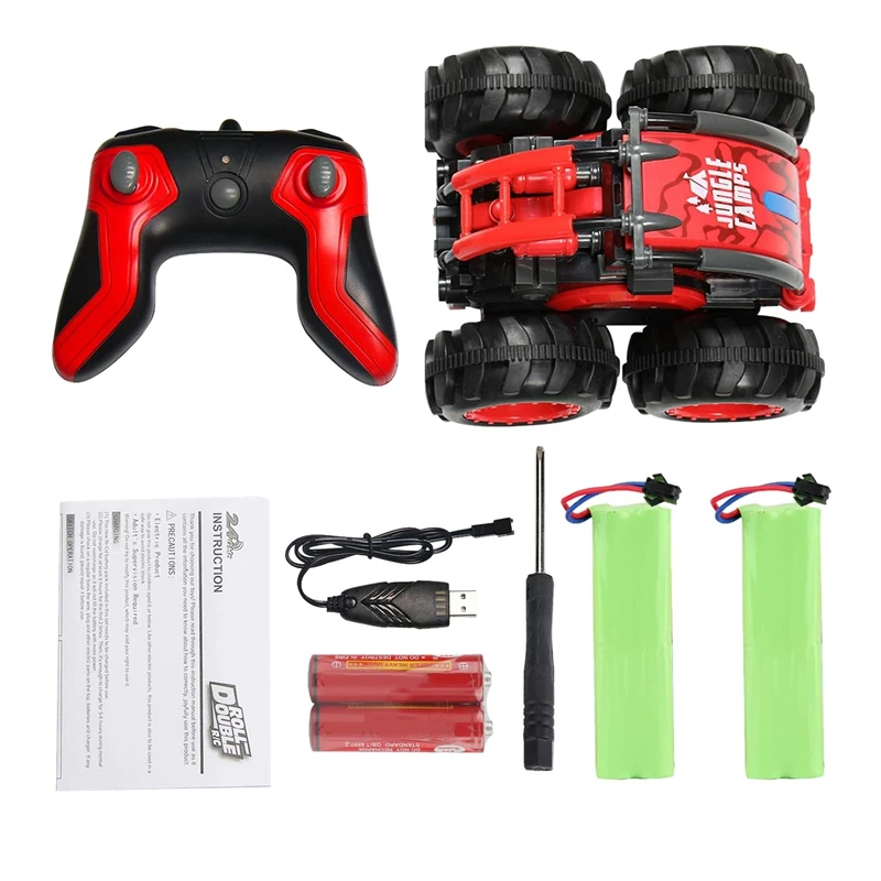 

Children's Remote Control Toy Car Amphibious Vehicle Toy Car for Kids 360 degree Spins & Flips High Speed Stunt Car