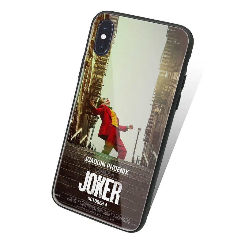 Пленка Joker Joaquin Phoenix мягкий силиконовый стеклянный чехол для телефона apple iPhone 6 6s 7 8 Plus X XR XS 11 PRO MAX