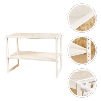 

1pc Storage Shelf Practical Space Saving Under Sink Organizer Storage Shelf Organizer Storage Rack for Living Room Bathroom